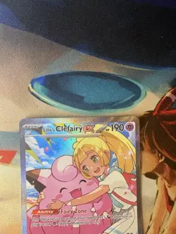 Lillie’s Clefairy ex 280/217 Pokemon Ascended Heroes SIR - Image 2