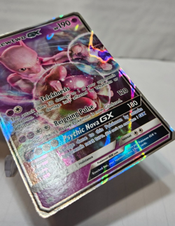 Mewtwo GX SM196 Full Art Sun & Moon Promo Pokemon 7589 - Image 5
