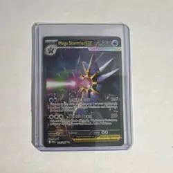 Pokemon Mega Starmie EX Holo Card POR 118/088 Jetting Blow Nebula Beam - Image 1