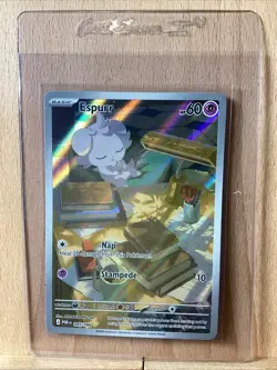 Pokemon Espurr IR Illustration Rare Full Art Near Mint Perfect Order 095/088 - Image 1