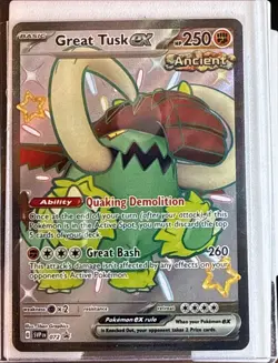 Great Tusk ex 072 Holo P Scarlet & Violet Promo Pokemon NM/M SVP Holo Holo - Image 1