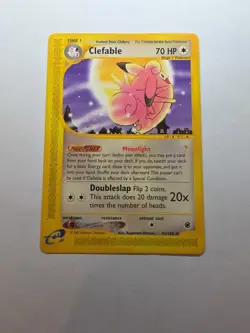 Clefable 41/165 Pokemon TCG Expedition Non Holo Rare English LP/MP - Image 1