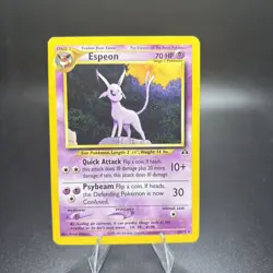 Espeon 20/75 Neo Discovery Unlimited Edition Pokemon TCG NM - Image 1