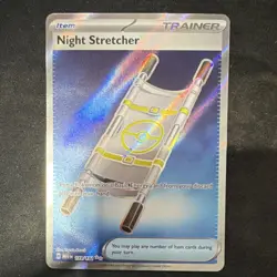 Pokemon Night Stretcher 173/132 Me01: Mega Evolution Ultra Rare Holo English - Image 1
