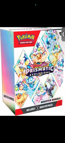 Pokemon TCG Prismatic Evolutions Booster Bundle Sealed New - Image 1
