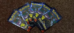 5 Packs New Pokemon Trick Or Treat 2024 TCG Halloween Themed Trading CARDS Lot - Image 1