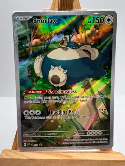 Pokemon TCG - S&V 151 - SVP051 Snorlax - Standard ETB Promo - SEALED - Image 1