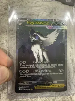 Mega Absol EX Pokemon Mega Evolutions 180/132 SIR Full Art Holo NM Arita - Image 1
