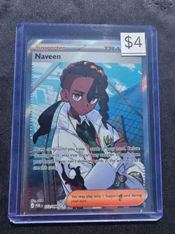 2026 Pokemon Perfect Order Full Art Trainer Naveen 112/88 - Buy more and Save - Image 1