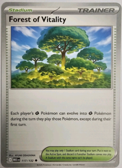 Pokemon - Vitality Forest 117/132 - Common - Mega Evolution - New - Image 1