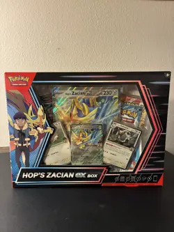 Pokemon TCG: Hop's Zacian EX Box New Sealed Read Description - Image 1