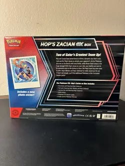 Pokemon TCG: Hop's Zacian EX Box New Sealed Read Description - Image 2