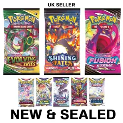Pokemon TCG: Sword & Shield Booster Packs | Brand New & Sealed | UK - Image 1