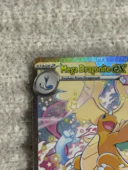 Pokemon Mega Dragonite EX 290/217 Rare Full Art Holo 370 HP Stage 2 Pokemon TCG - Image 4