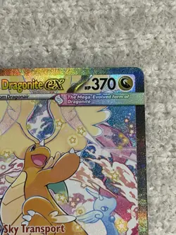 Pokemon Mega Dragonite EX 290/217 Rare Full Art Holo 370 HP Stage 2 Pokemon TCG - Image 5