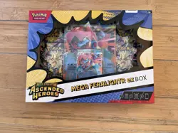 Pokemon TCG Ascended Heroes Mega Feraligatr Meganium Emboar Ex Box New & Sealed - Image 4