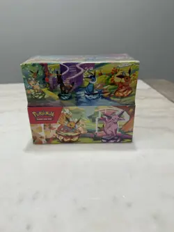 Pokemon TCG Prismatic Evolutions Mini Tin Display - FACTORY SEALED - Image 1