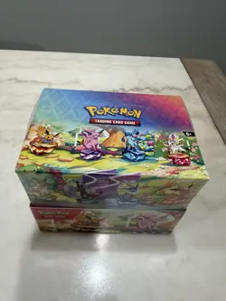 Pokemon TCG Prismatic Evolutions Mini Tin Display - FACTORY SEALED - Image 2