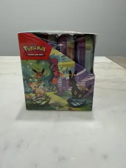 Pokemon TCG Prismatic Evolutions Mini Tin Display - FACTORY SEALED - Image 3