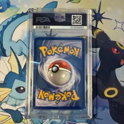 2006 POKEMON EX CRYSTAL GUARDIANS #93 GROUDON EX-HOLO PSA 7 - Image 3