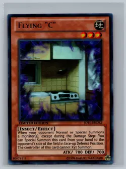 Yu-Gi-Oh! TCG Flying "C" #JOTL-ENDE2 Limited Edition Ultra Rare CCG - Image 1