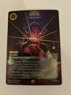 Goliath Clan Leader Enchanted Whispers in the Well Disney Lorcana Pack Fresh - Image 1