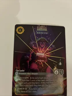 Goliath Clan Leader Enchanted Whispers in the Well Disney Lorcana Pack Fresh - Image 2