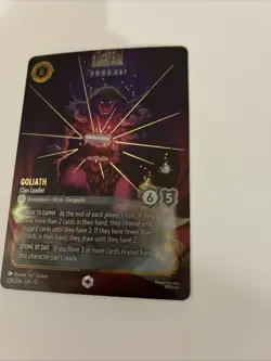 Goliath Clan Leader Enchanted Whispers in the Well Disney Lorcana Pack Fresh - Image 4