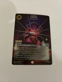 Goliath Clan Leader Enchanted Whispers in the Well Disney Lorcana Pack Fresh - Image 5