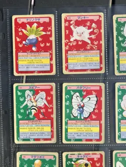 1997 Topsun Pokemon Cards Blue Back Green Back Investor Lot Japanese Vintage - Image 3