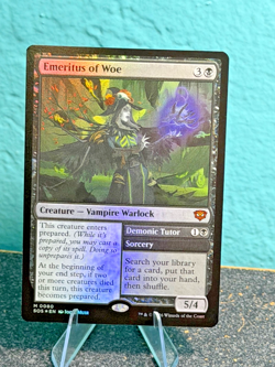 FOIL EMERITUS OF WOE Secrets Of Strixhaven SOS Magic MTG MINT CARD - Image 1