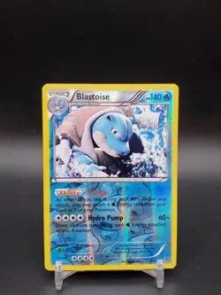 Blastoise 16/101 Plasma Blast Reverse Holo Rare NM Pokemon Card - Image 1