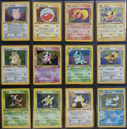 Complete Jungle Set 64/64 1st Edition Pokemon Card WOTC TCG 1999 Jolteon Flareon - Image 1