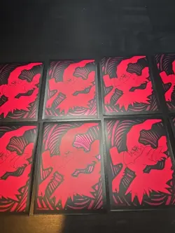 10X Pokemon Darkrai Astral Radiance 2021 Card Sleeves Protective Sleeves ETB NM+ - Image 3