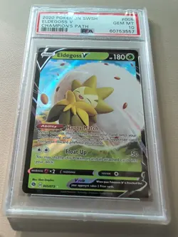 2020 Pokemon SWSH Eldegoss V 005/073 - Champion’s Path Graded PSA 10 Gem Mint - Image 3