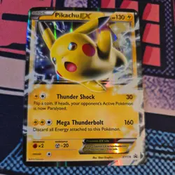 Pikachu EX XY174 XY Promo Holo Pokemon Card TCG - Image 1