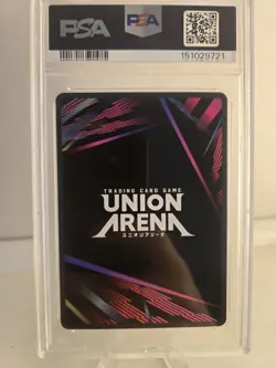 Hiei YuYu Hakusho UA21BT/YYH-1-083 SR Parallel ☆☆ UNION ARENA Card PSA 9 - Image 2