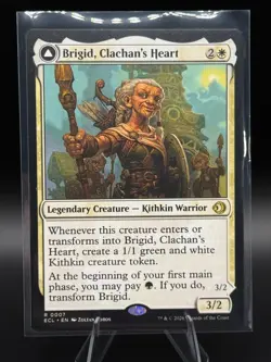MTG Brigid, Clachan's Heart Lorwyn Eclipsed 7 NM Regular - Image 1