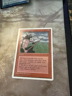 MTG Magic the Gathering Winds of Change 4th Edition 1995 CCG NM+ - Image 1