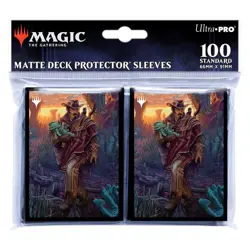 MTG OUTLAWS OF THUNDER JUNCTION 100CT DECK PROTECTOR SLEEVES B - Image 2