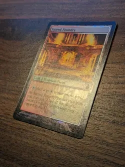 MTG Sacred Foundry - Foil- Ravnica: City of Guilds unplayed, Near mint/Mint - Image 4