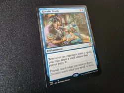 MTG Rhystic Study Jumpstart Regular Rare NM 169 Magic The Gathering - Image 2