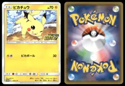 PIKACHU 125/S-P PROMO SWORD & SHIELD PROMOS POKEMON JAPANESE NM - Image 1