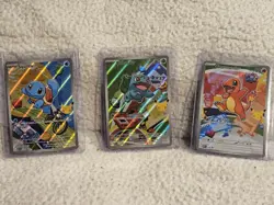 Pokemon TCG First Partner Illustration Collection Series 1 Kanto GEN 1 Set - Image 1