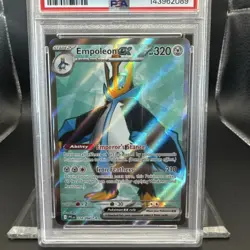 2025 Pokemon Phantasmal Flames Empoleon #114 Ultra Rare EN Graded PSA 10 - Image 3