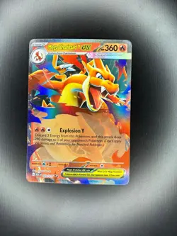 Mega Charizard Y ex 022/217 Double Rare ME: Ascended Heroes Pokemon Near Mint - Image 1