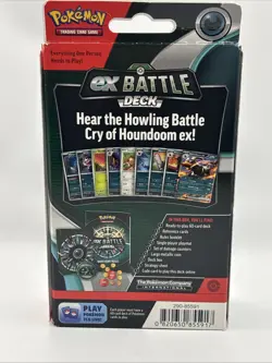 Pokemon ex Battle Deck HOUNDOOM EX Factory Sealed Box Ready To Play Deck!!! - Image 4