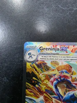 Pokemon 2024 Twilight Masquerade Greninja ex Special Illustration Rare 214/167 - Image 2