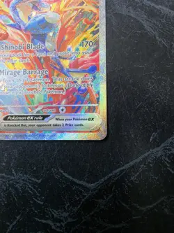 Pokemon 2024 Twilight Masquerade Greninja ex Special Illustration Rare 214/167 - Image 4