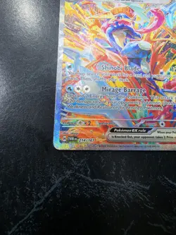 Pokemon 2024 Twilight Masquerade Greninja ex Special Illustration Rare 214/167 - Image 5